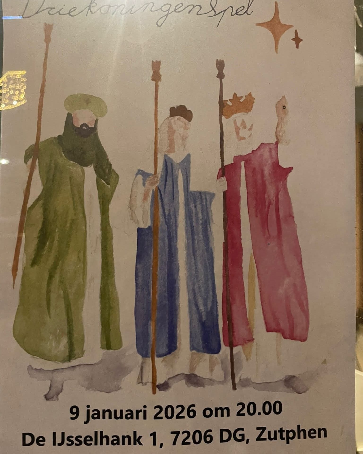 Voorstelling Driekoningenspel